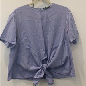 Striped Zara summer shirt